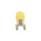 Panduit Ring Terminal, #10 Stud Size, 10 AWG, 600 V, Vinyl Insulated, Yellow, 500 PK PV10-10LF-D - alternate 5
